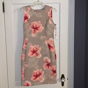 Calvin Klein flower dress